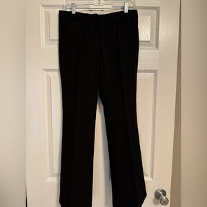 The Limited Classic Black Straight Leg Pants / Slacks, Drew Fit, size 2